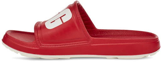(Women) UGG Wilcox Slide Outdoor Sandals Red 1113457-SBR (Women) UGG Wilcox Slide Outdoor Sandals Red 1113457-SBR