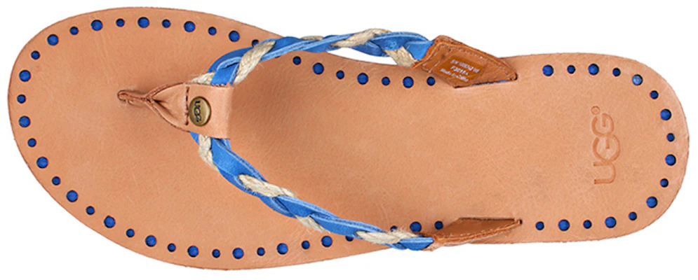(Women) UGG Woven Flip-Flop Slippers 'Blue' 1006342W-MARB Lookbook (Women) UGG Woven Flip-Flop Slippers 'Blue' 1006342W-MARB
