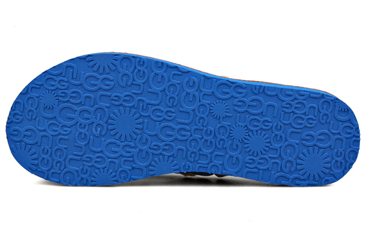 Shop (W) Sandal Selipar UGG Anyaman 'Biru' 1006342W-MARB