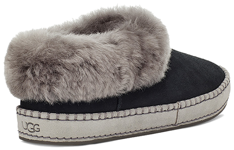 (W) UGG Wrin Fleece Lined Stay Warm Athleisure Casual Sports Shoe Black 圖 4