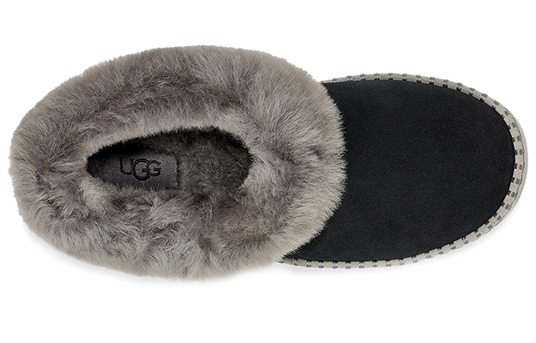 (W) UGG Wrin Fleece Lined Stay Warm Athleisure Casual Sports Shoe Black 圖 5