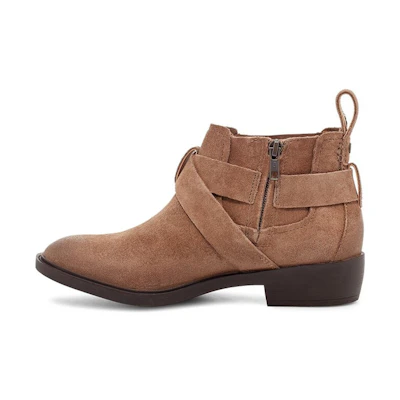 (W) UGG Wylma Low Heels Short Boots Coffee