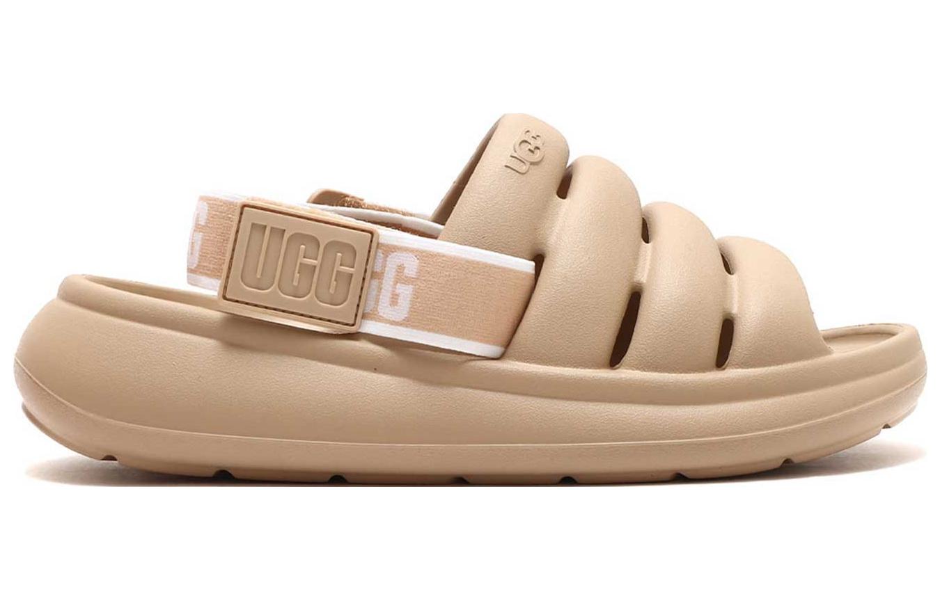 Order (Women) UGG x Atmos Pink Sport Yeah Sandals 'Driftwood' 1126811-dri