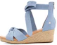 Buy UGG Yarrow 楔形鏤空坡跟露趾涼鞋 女款 藍色