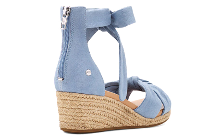 Purchase UGG Yarrow 楔形鏤空坡跟露趾涼鞋 女款 藍色