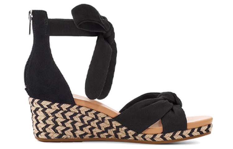 (W) UGG Yarrow Wedge 'Fashion Simple Black' 圖 2