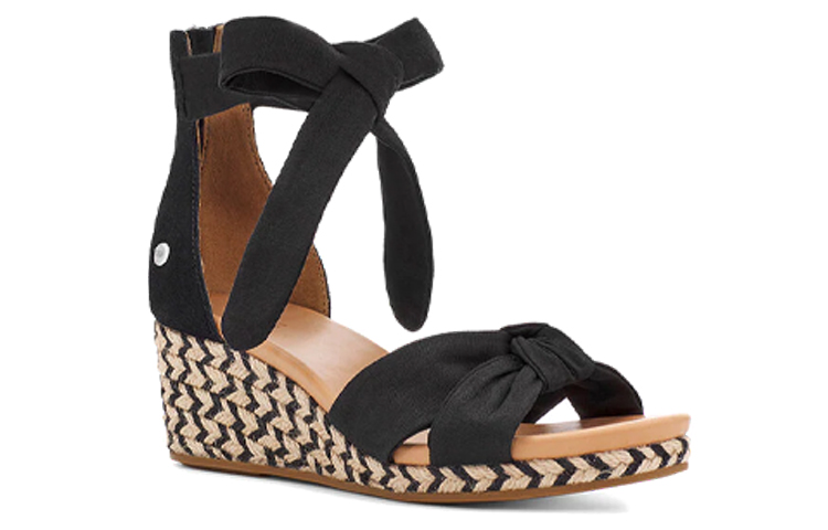 (W) UGG Yarrow Wedge 'Fashion Simple Black' 圖 3