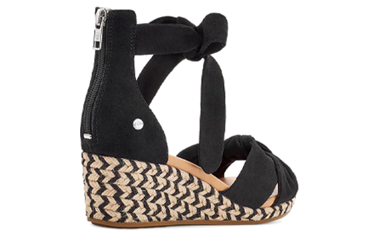 (W) UGG Yarrow Wedge 'Fashion Simple Black' 圖 5