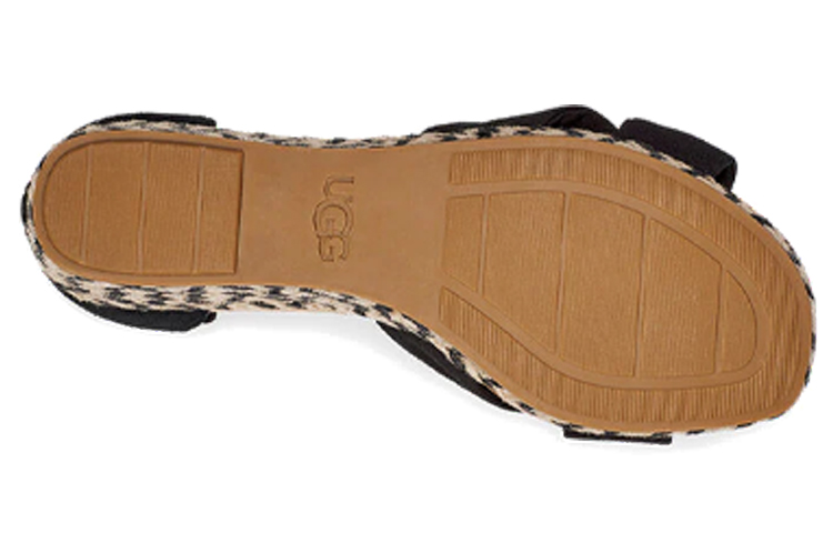 (W) UGG Yarrow Wedge 'Fashion Simple Black' 圖 6