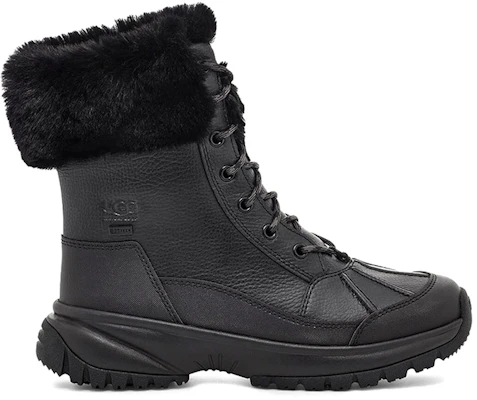 (W) UGG Yose Fluff 黑色雪地靴 1112328-BLK Order (W) UGG Yose Fluff 黑色雪地靴 1112328-BLK
