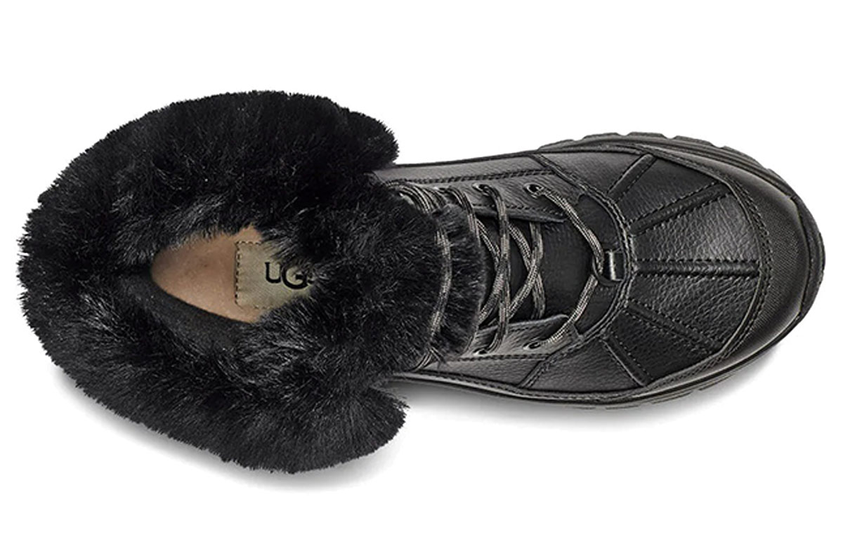 Purchase (W) UGG Yose Fluff 黑色雪地靴 1112328-BLK