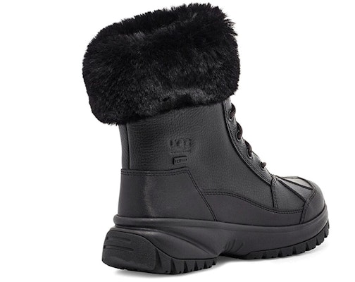 (Women) UGG Yose Fluff Snow Boots Black 1112328-BLK Shop (Women) UGG Yose Fluff Snow Boots Black 1112328-BLK