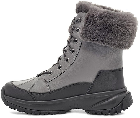 (Women) UGG Yose Fluff Snow Boots Dark Grey 1112328-DGRY Buy (Women) UGG Yose Fluff Snow Boots Dark Grey 1112328-DGRY