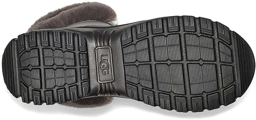 (W) UGG Yose Fluff But Salji Kelabu Gelap 1112328-DGRY Details for (W) UGG Yose Fluff But Salji Kelabu Gelap 1112328-DGRY