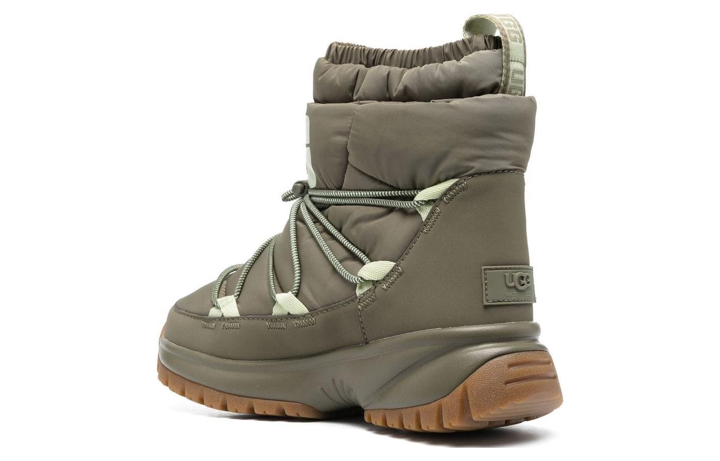 Lookbook (W) UGG Yose Puffer Mid "炭橄榄色" 1131978-BTOL