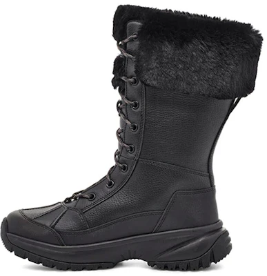 (W) UGG Yose Tall Fluff But Snow Hitam 1112327-BLK Buy (W) UGG Yose Tall Fluff But Snow Hitam 1112327-BLK