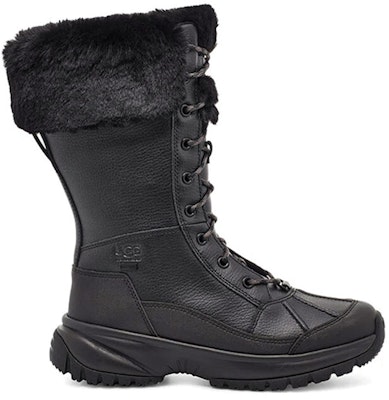(Women) UGG Yose Tall Fluff Snow Boots Black 1112327-BLK Order (Women) UGG Yose Tall Fluff Snow Boots Black 1112327-BLK