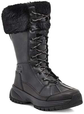 (W) UGG Yose Tall Fluff But Snow Hitam 1112327-BLK Lookbook (W) UGG Yose Tall Fluff But Snow Hitam 1112327-BLK