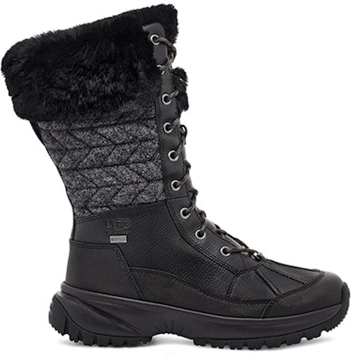 (Women) UGG Yose Tall Quilt Snow Boots Black 1116230-BLK Order (Women) UGG Yose Tall Quilt Snow Boots Black 1116230-BLK