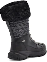 Shop UGG Yose 高筒絎縫舒適保暖系帶雪靴 女款 黑色