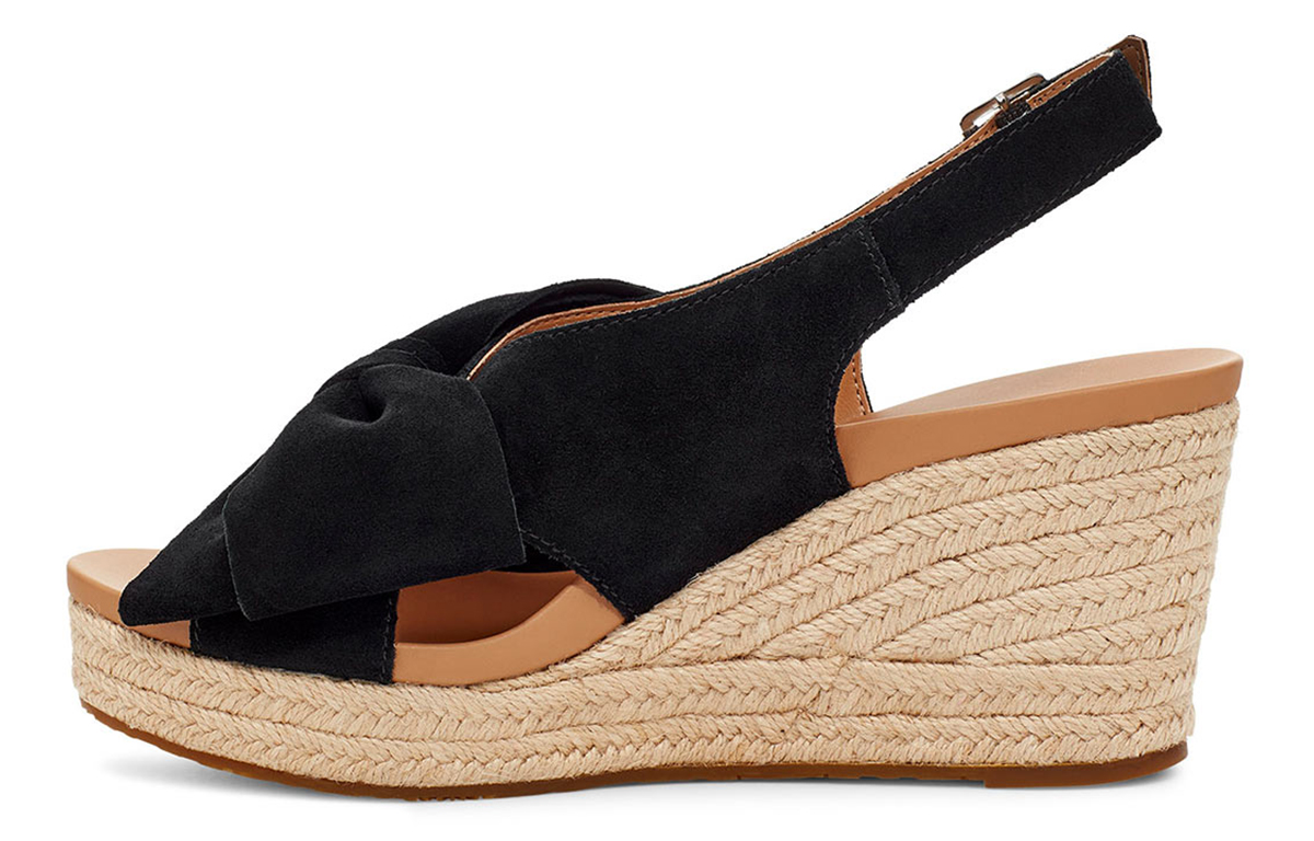 (Women) UGG Ysidra Black Sandals 1107876-BLK