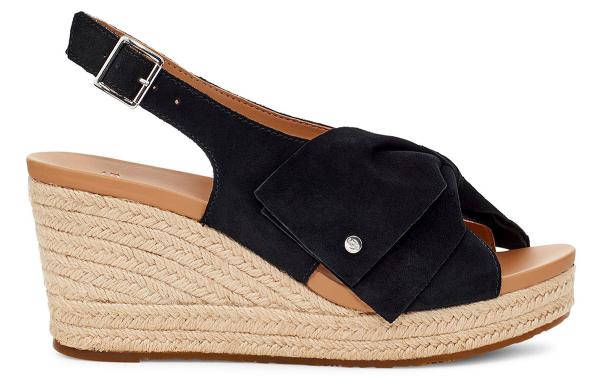 (W) UGG Ysidra Black Sandals 圖 2