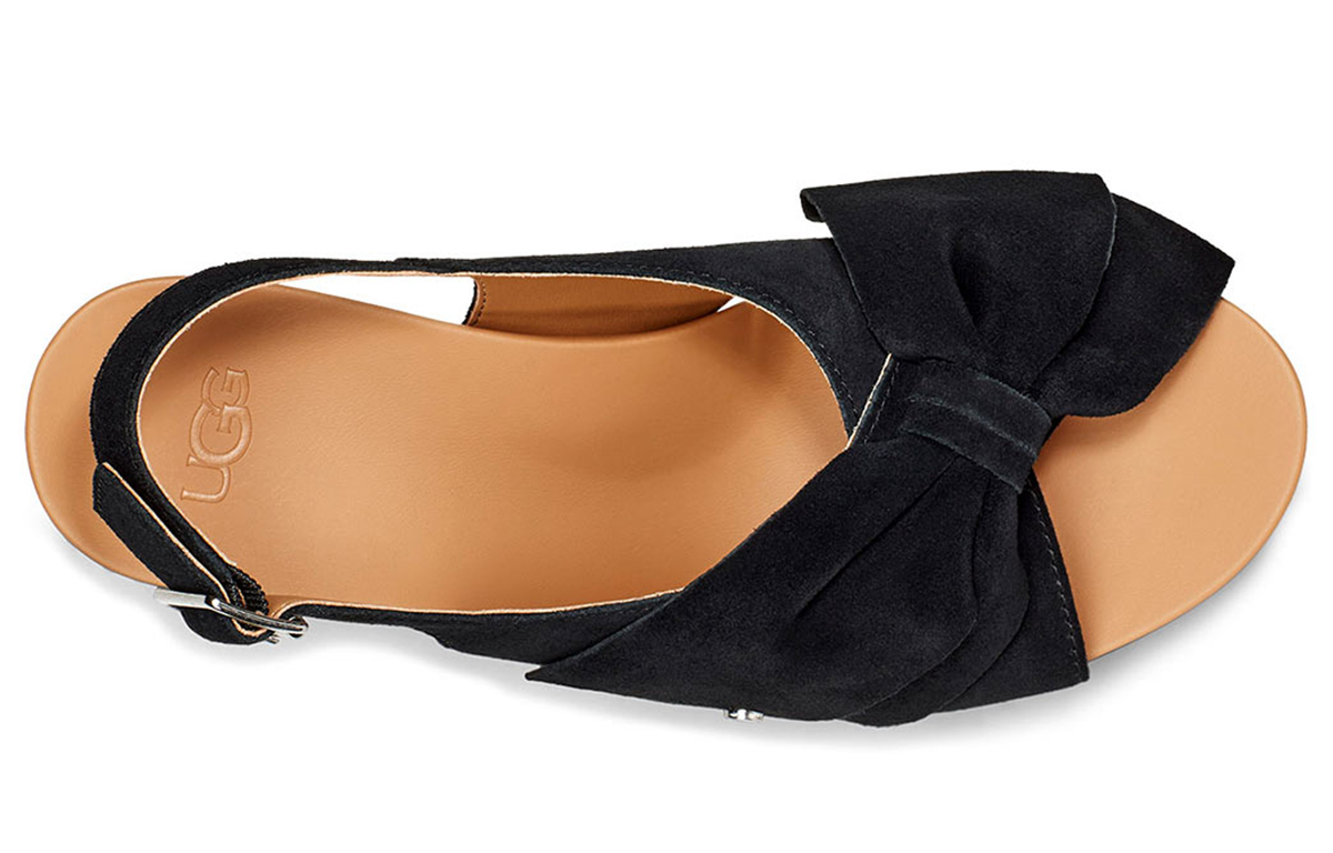 (W) UGG Ysidra Black Sandals 圖 5