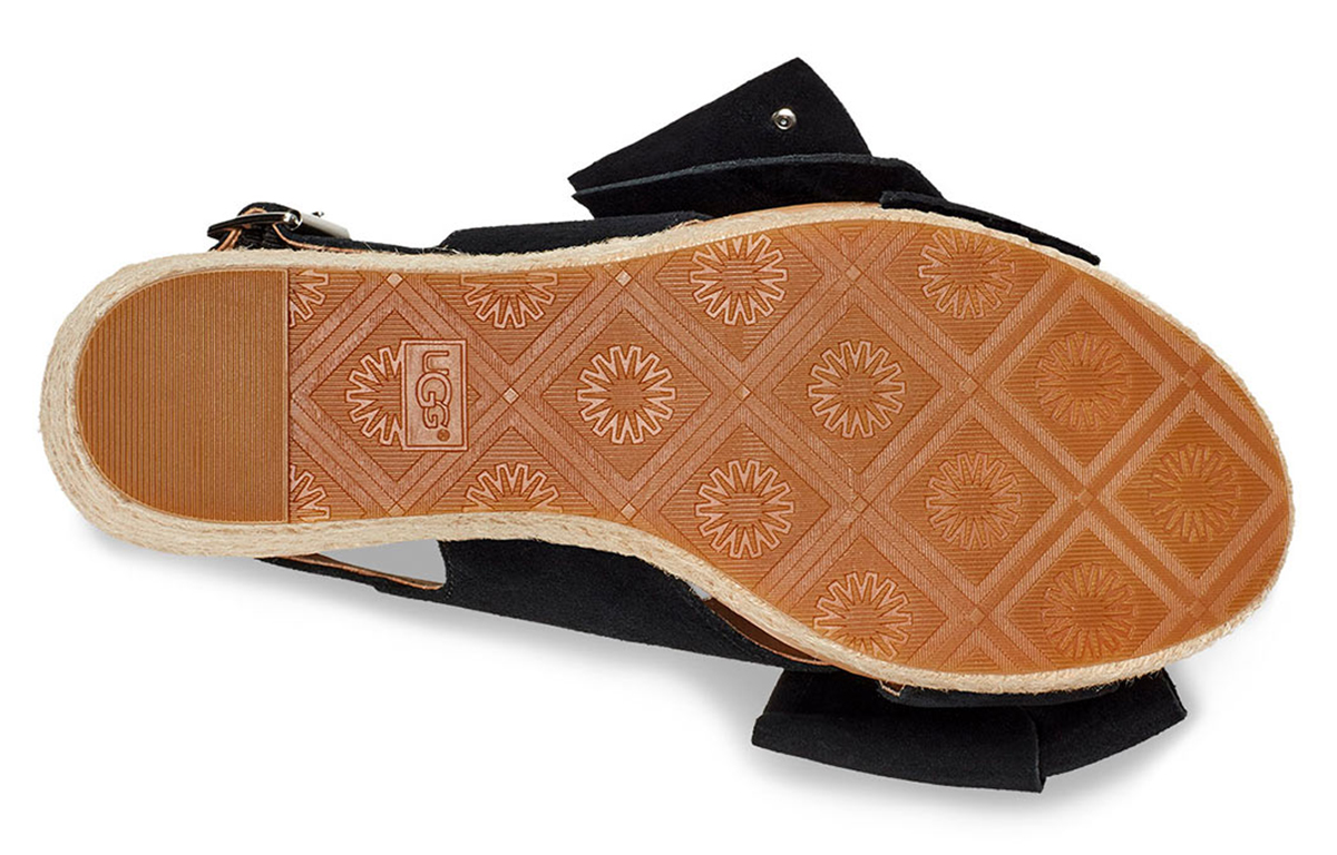 (W) UGG Ysidra Black Sandals 圖 6