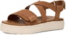 (W) UGG Zayne Ankle Strap II 'Chestnut' Kasut Tumit Kaki Panas 1158053-CHE