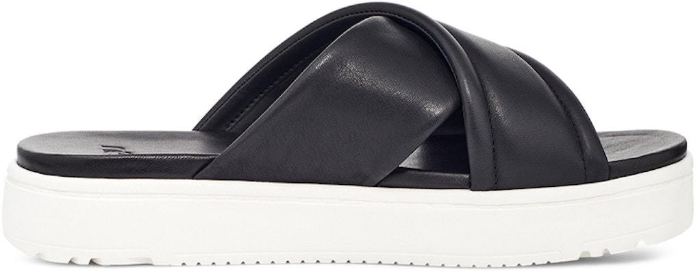 (W) UGG Zayne Negro 'Sandalia Casual de Piel de Vaca Primera Capa Confort' 1128635-BLLE Order (W) UGG Zayne Negro 'Sandalia Casual de Piel de Vaca Primera Capa Confort' 1128635-BLLE