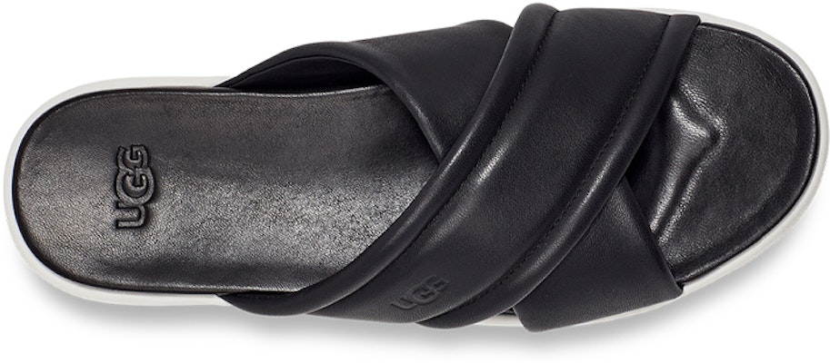 (W) UGG Zayne Negro 'Sandalia Casual de Piel de Vaca Primera Capa Confort' 1128635-BLLE Purchase (W) UGG Zayne Negro 'Sandalia Casual de Piel de Vaca Primera Capa Confort' 1128635-BLLE