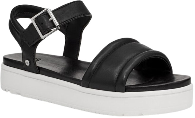 (Women) UGG Zayne Leather Black 'Fashion Comfort Slide' 1129233-BLLE Lookbook (Women) UGG Zayne Leather Black 'Fashion Comfort Slide' 1129233-BLLE