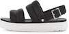 (W) UGG Zayne Sandal Kulit 'Black Platform' 1124997-BLLE
