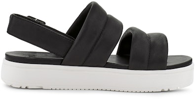 (W) UGG ゼイン レザー サンダル (厚底ブラック) 1124997-BLLE Order (W) UGG ゼイン レザー サンダル (厚底ブラック) 1124997-BLLE