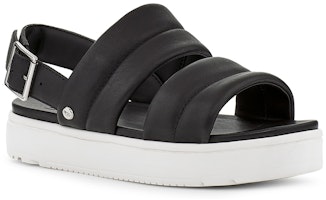 (W) UGG ゼイン レザー サンダル (厚底ブラック) 1124997-BLLE Lookbook (W) UGG ゼイン レザー サンダル (厚底ブラック) 1124997-BLLE