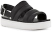 Lookbook (W) UGG Zayne Sandal Kulit 'Black Platform' 1124997-BLLE