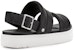 (W) UGG Zayne Sandal Kulit 'Black Platform' 1124997-BLLE