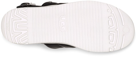 (W) UGG ゼイン レザー サンダル (厚底ブラック) 1124997-BLLE Details for (W) UGG ゼイン レザー サンダル (厚底ブラック) 1124997-BLLE