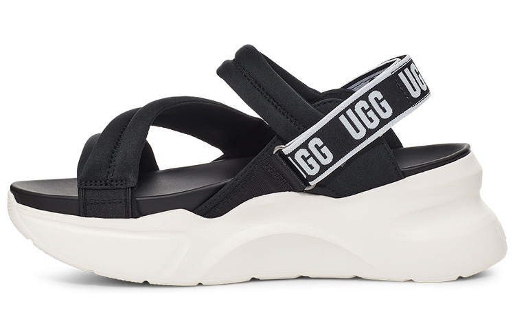 (Women) UGG Zimaya Series Sandals 'Black Comfort Fabric' 1125101-BLK