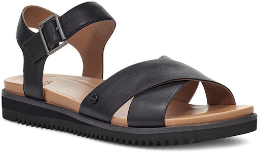 (W) UGG Zoie Sandal Sandal Hitam Coklat 1116372-BLK Lookbook (W) UGG Zoie Sandal Sandal Hitam Coklat 1116372-BLK