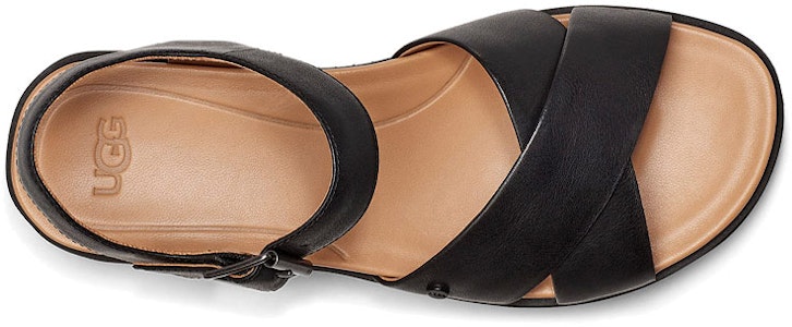 (W) UGG Zoie Sandal Sandal Hitam Coklat 1116372-BLK Shop (W) UGG Zoie Sandal Sandal Hitam Coklat 1116372-BLK