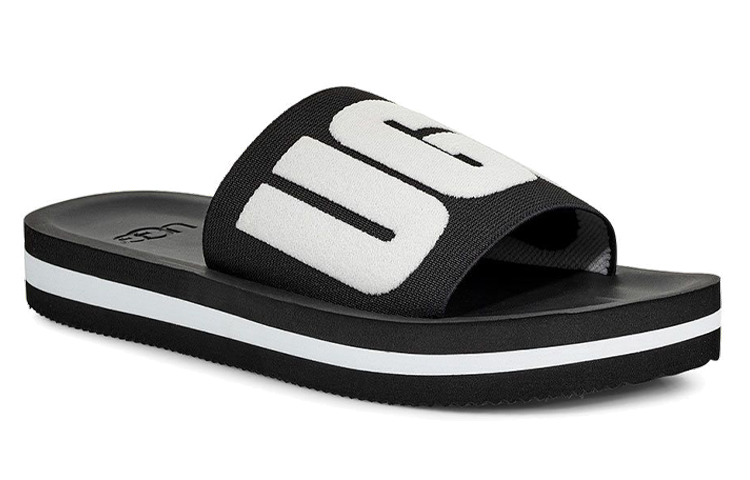 Lookbook (W) 어그 주마 그래픽 미니멀 블랙 (UGG Zuma Minimal Black) 1099833-BLK