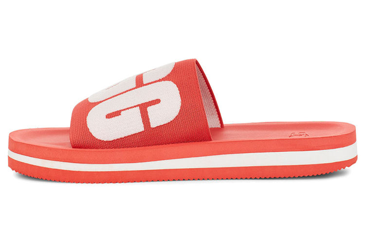 (Women) UGG Zuma Graphic Slipper coral red 1099833-PCRL