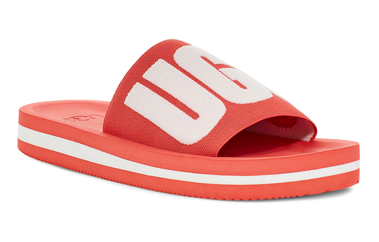 Lookbook (W) Sandal UGG Zuma Graphic merah coral 1099833-PCRL