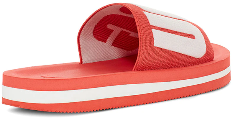 (W) Sandal UGG Zuma Graphic merah coral 1099833-PCRL Shop (W) Sandal UGG Zuma Graphic merah coral 1099833-PCRL