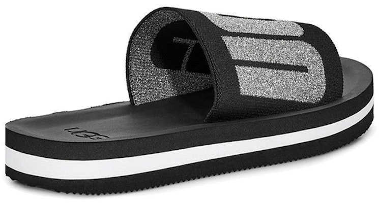 (W) Selipar Grafikal Metalik Hitam UGG Zuma 1101558-BLK Purchase (W) Selipar Grafikal Metalik Hitam UGG Zuma 1101558-BLK