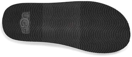 UGG Zuma 金屬圖案 平底拖鞋 女款 黑色 Details for UGG Zuma 金屬圖案 平底拖鞋 女款 黑色