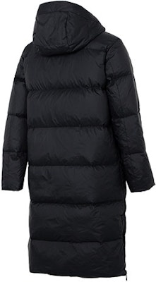 (W) Under Armour Abrigo Largo Negro con Logo y Capucha Chaqueta Casual. 1375454-001 Lookbook (W) Under Armour Abrigo Largo Negro con Logo y Capucha Chaqueta Casual. 1375454-001