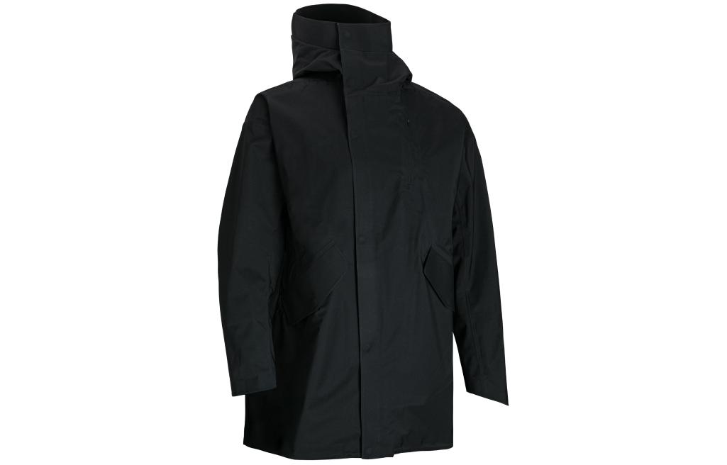(Women) Under Armour  Black Long Outdoor Sports Hooded Jacket. 1388062-001
