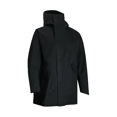 (Women) Under Armour Black Long Outdoor Sports Hooded Jacket. 1388062-001